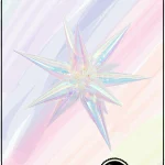 بادکنک فویلی طرح ستاره یخی