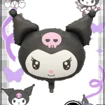 بادکنک فویلی طرح سر کرومی