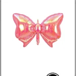 بادکنک فویلی طرح پاپیون