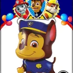 بادکنک فویلی طرح چیس