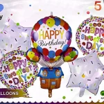 بادکنک 5 تکه  خانه بالنی