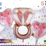 بادکنک 5 تکه حلقه