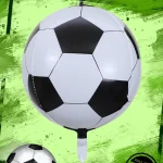 بادکنک فویلی طرح توپ فوتبال