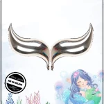 بادکنک فویلی طرح دم پری دریایی