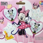 بادکنک فویلی 5 تکه مینی موس