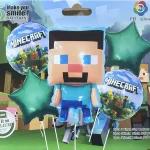 بادکنک فویلی 5 تکه ماین کرافت