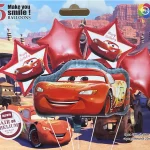 بادکنک فویلی 5 تکه مک کوئین