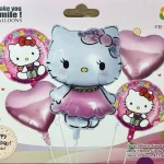 بادکنک فویلی 5 تکه کیتی