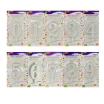 شمع عدد سفید