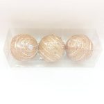 گوی مسی اکلیلی 3 عددی بزرگ (6 سانت)