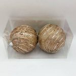 گوی مسی اکلیلی 2 عددی بزرگ (8 سانت)