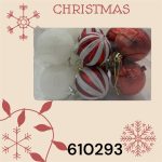 اویز گوی کریسمس  12  عددی